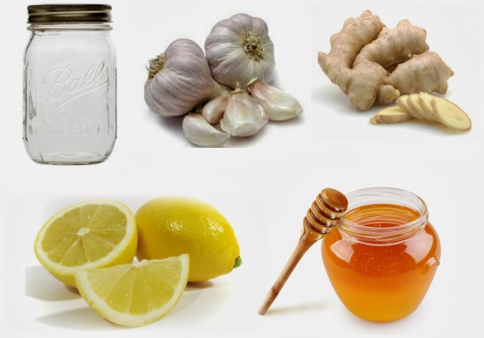 Garlic ginger Lemon